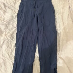 Women’s blue lululemon joggers size 4